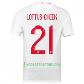Koszulka Anglia Loftus-cheek 21 Mistrzostwa Świata 2018 Domowe Stroje Piłkarskie